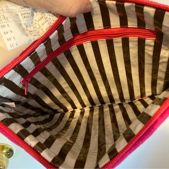 Henri Bendel Fuchsia Wet Bikini Clutch - Picture 7 of 8